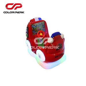 Manège pour enfants à monnayeur, type voiture à bascule, équipement de jeu vidéo d'arcade coloré pour parcs - Product Image 1