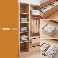 Lot de 18 sacs de rangement sous vide avec pompe USB, 3 tailles (S/M/L) pour vêtements et literie, parfait pour les vacances ou la maison