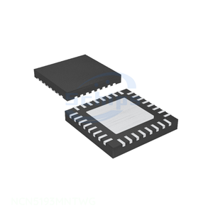 NCN5193MNTWG Electronic Parts And Components IC MODEM HART CMOS 32QFN Interface Manufacturer Channel 32 VFQFN Exposed Pad - Product Image 1