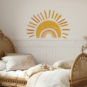 Décoration de chambre d'enfant pour bébé Boho Design Sun Wall Sticker Pvc Self Adhesive 3d Wall Paper <span class=keywords><strong>Stick</strong></span> - Product Image 2