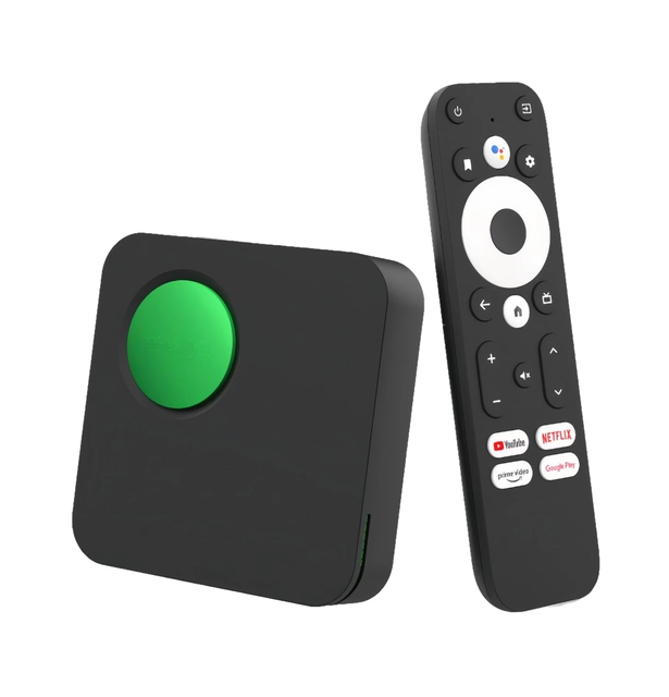 Uuvision UHD Smart Android TV Box Android 11 Certified Set Top Box Dual Band WIFI 2.4G&5G Amlogic