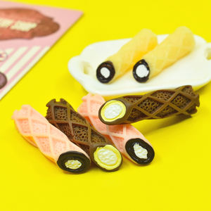 Cabujón de Resina de Chocolate Dulce con Reverso Plano para Joyería DIY, Fabricación de Pendientes, Pulseras, Colgantes y Decoración de Fundas de Teléfono - Product Image 4