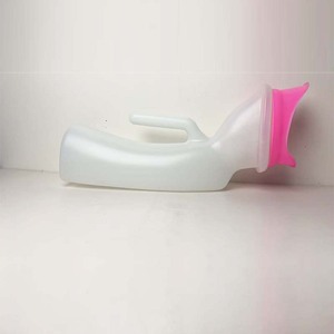 Urinoir pour femmes avec bec souple, type ovale, pour soins aux personnes alitées et femmes enceintes, en plastique, design minimaliste - Product Image 3