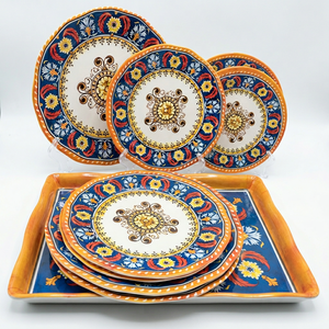 Juego de vajilla personalizada para Hotel, plato de <span class=keywords><strong>melamina</strong></span> de plástico, barato, venta al por mayor - Product Image 4