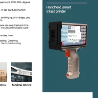 Máquina de Codificación TIJ Portátil de 600DPI de Alta Resolución PRX-880 para Codificación de Tapas de Botellas, Cajas de Cartón y Códigos de Lote