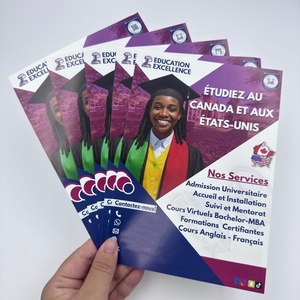 Elegante Volantino Multifunzione A4 Nero 200gsm, Design Privato Eccezionale, Ecologico, per Shopping, Festival, <span class=keywords><strong>Benessere</strong></span>, <span class=keywords><strong>Coupon</strong></span>, Carosello - Product Image 2