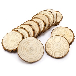 Tranches de <span class=keywords><strong>bois</strong></span> de pin ovales naturelles polies de marque Liao (Shandong) en gros pour l'artisanat populaire, les projets de bricolage et les décorations de table de Noël - Product Image 6
