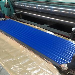 Levha başına 22 ölçer 0.18mm oluklu galvanize çinko çatı levhaları/demir çelik teneke çatı levha/galvaniz çatı kaplama levhası - Product Image 2