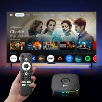 Venta al por Mayor de Decodificador IPTV RK3518 2026, 8K Streaming, Internet Ott, WiFi 6 Potente, BT 5.0, Chromecast Premium, Smart TV Box Android 14