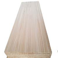 Planches en bois massif articulées de haute qualité en paulownia/peuplier/bambou