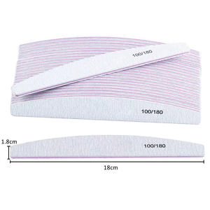 <span class=keywords><strong>Lime</strong></span> à ongles professionnelle réutilisable double face Portontum Limes, 1 pièce, <span class=keywords><strong>pour</strong></span> gel/acrylique, usage domestique et en salon - Product Image 3