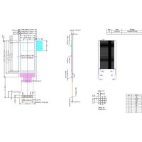 Módulo de Pantalla OLED de 0.96 Pulgadas 128x64 SSD1306 PMOLED con Interfaz I2C, Pantalla Gráfica para Arduino y Sistemas Integrados