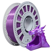 Filament PLA Soie en Gros 1.75mm 1kg, Haute Vitesse pour Imprimante 3D, Lisse Brillant Sans Filamentisation, Logo Personnalisé OEM Écologique Biodégradable