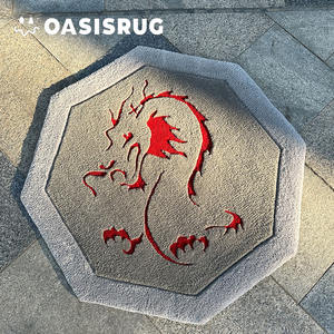 Alfombra de Fieltro Hecha a Mano con Diseño del Zodiaco de <span class=keywords><strong>Jackie</strong></span> <span class=keywords><strong>Chan</strong></span>, Regalo Creativo, Recuerdo de la Infancia, Alfombra Universal para las Cuatro Estaciones - Product Image 2