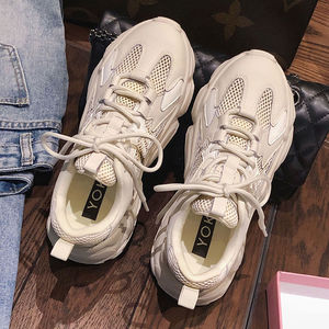 Chaussures pour femmes, nouvelle collection, couleur unie, mode, semelle épaisse, résistantes à l'usure, antidérapantes, chaussures de sport pour femmes, tendance rétro, chaussures décontractées pour femmes - Product Image 4
