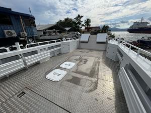 Bateau de Travail en Aluminium de 40 Pieds (12 m) avec Capacité de Chargement de 7 Tonnes, Ferry pour Passagers, Barge de Cargaison, Bateau de Débarquement à Vendre - Product Image 3