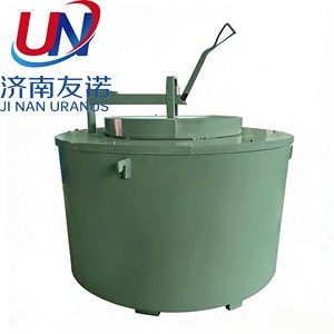 Four de résistance de type pit avec atmosphère protectrice pour le recuit des raccords coudés et des pompes en acier inoxydable pour conduites d'eau - Product Image 1