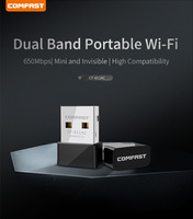 COMFAST CF-811AC adaptateur Wifi USB 2.4 ghz antenne USB Ethernet PC adaptateur Wi-Fi Lan Wifi Dongle AC Wifi récepteur