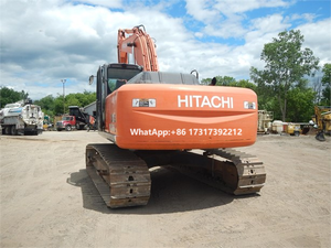 Excavatrice hydraulique Hitachi ZX240 d'occasion en provenance du Japon, fabrication Caterpillar, moteur Mitsubishi, vente de composants principaux, pompe, moteur, engrenage, PLC - Product Image 2
