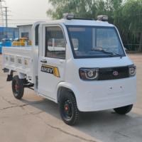 Mini camion électrique à deux places certifié CEE de haute qualité, longue autonomie, véhicule utilitaire pour livraison à domicile, conduite intelligente