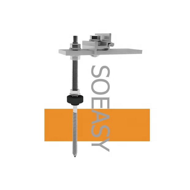 SOEASY, алюминиевая Оловянная крыша для жилых помещений, фотоэлектрическая конструкция, крепежный болт на солнечной батарее