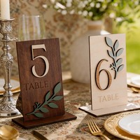 Numéros de table de mariage 1-10, numéros de table en bois rustiques pour mariage