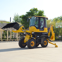 Chargeur sur pneus WZ15-10 approuvé HERACLES CE de marque chinoise avec chargeuse-pelleteuse à charge nominale de 1 tonne pour la construction et le jardin
