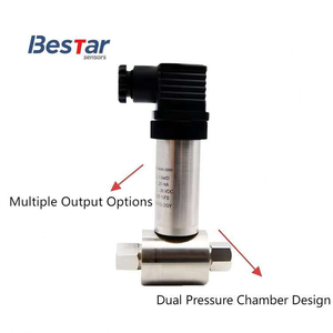 Sensor Transmissor de Pressão Diferencial Bestar 0.25%FS 2.5MPa 4-20mA 12-36VDC 24VDC para Ar - Product Image 3