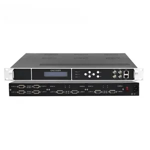 טלוויזיה דיגיטלית פתרון מלון MPEG2 SD IPTV סטרימינג CVBS מקודד 8 12 16 20 24 כניסה