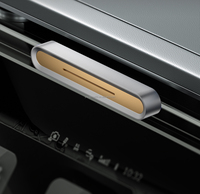 Diffuseur d'arômes pour grille d'aération de voiture en métal 2026 – Désodorisant en alliage pour voiture, clip de ventilation, senteurs variées