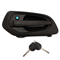 Poignée de porte avec serrure pour Mercedes-Benz, numéros OE MP4 MP5 : 9607231609, 9607230709, 9607230609