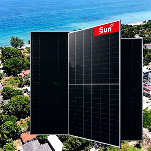 Panel Solar Bifacial Sunplus SR4-72NHBD-575M, Color Negro, 23.4% de Eficiencia, Envío Inmediato desde Almacén en EE. UU., Precio de Mercado Mundial - Product Image 1
