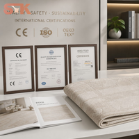 Tapis de sol écologique absorbant le son, à rebond doux, pour chambre à coucher, bureau, minimaliste, neutre, grand tapis moderne