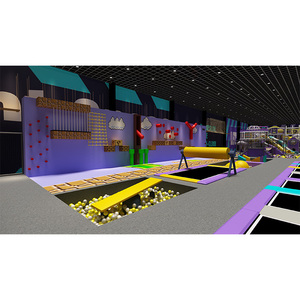 Attrezzature per Parco Giochi Interno Multifunzione Personalizzabili ad Alta Capacità Bettaplay, Scivoli Colorati per Aree Gioco Commerciali per Bambini - Product Image 4