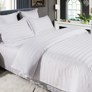 <span class=keywords><strong>Set</strong></span> Copripiumino Moderno in Poliestere Jacquard per Hotel, Misure King e Queen, Biancheria da Letto di Lusso 200TC Ecologica - Product Image 3