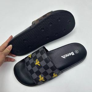 Zapatillas Bosirui, toboganes de diseñador de moda para hombre, toboganes bordados, sandalias para hombre, tobogán de lujo, estilo europeo y americano, hogar, PVC BSR - Product Image 2