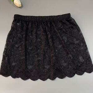 European and American cross-border e-commerce must-have: a women's <b>lace</b> base layer skirt paired with a sweater, featuring a - Product Image 4