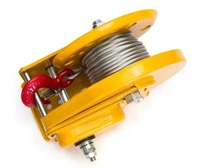 Treuil manuel de haute qualité, durable, neuf, avec câble métallique, capacité de 3 tonnes et garantie d'un an