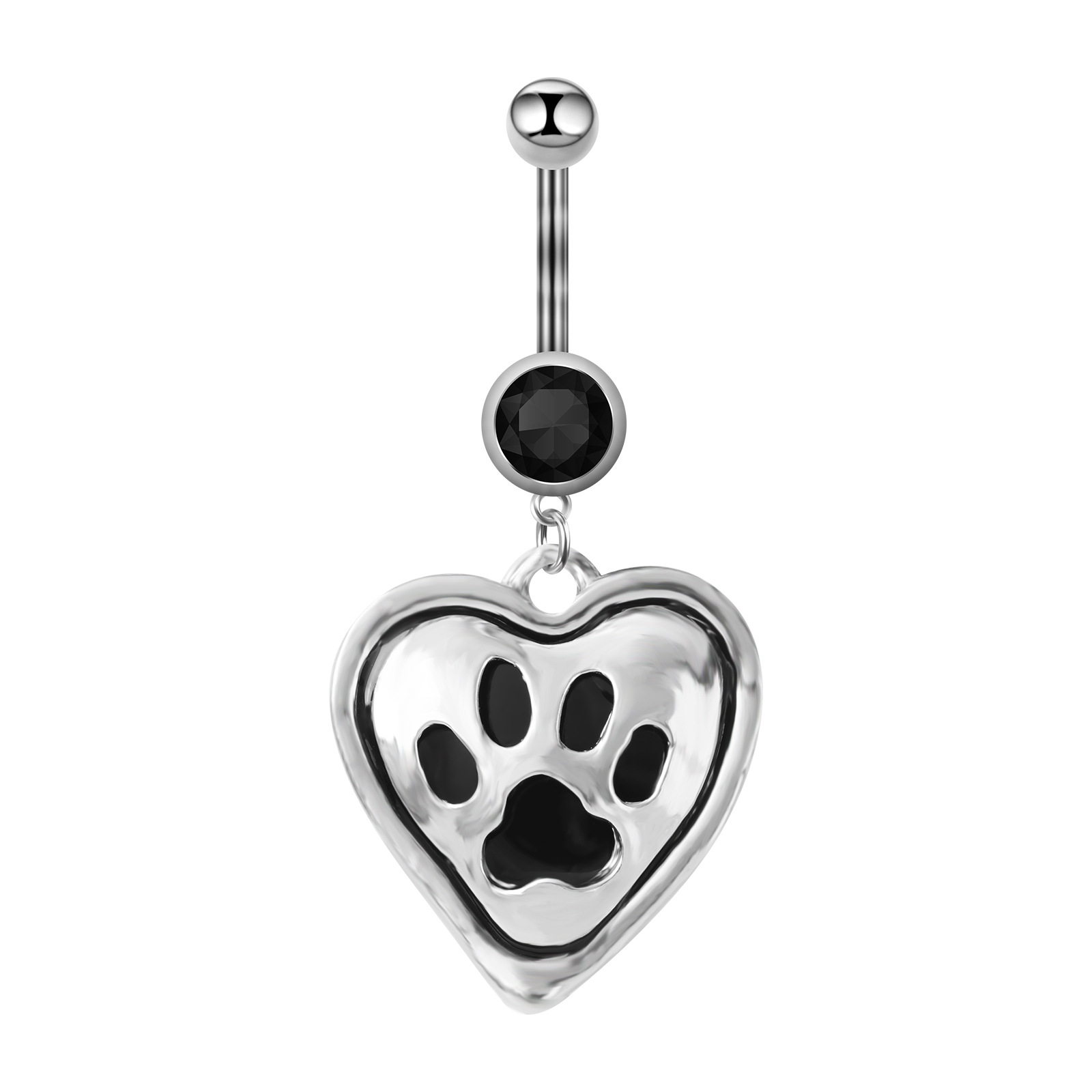 Silver love cat claws style