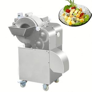 Machine à découper les pommes de terre en dés Machine industrielle à découper les légumes Machine à découper les légumes en trois dimensions - Product Image 2