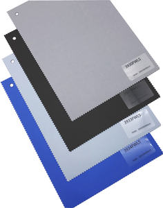 Persiana opaca de tela tejida, rollo de tela lavable, color negro - Product Image 6