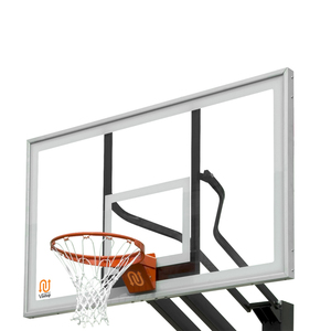 Système de panier de <span class=keywords><strong>basket</strong></span> professionnel réglable en hauteur pour l'extérieur et l'intérieur, avec panneau arrière en verre trempé incassable - Product Image 4