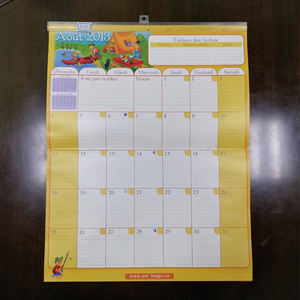 चुंबकीय कैलेंडर हैंगर चुंबक धारक प्लास्टिक कैलेंडर क्लिप - Product Image 4