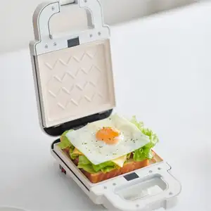 Mini Toasted Sandwich Maker Abnehmbare Waffel platten Schnell heizung Tragbarer Waffel Sandwich Maker