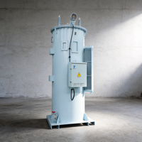 Régulateur de tension monophasé automatique pour système d'alimentation en réseau industriel de charge lourde 34,5 kV 660 kVA pour usine sidérurgique