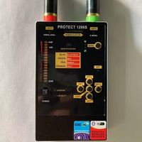 Détecteur-Chercheur Antiespion GSM 1206S de Signaux Sans Fil VHF/UHF pour Caméra Cachée et Traceur de Voiture