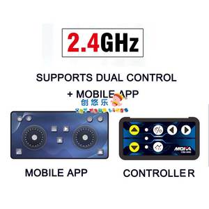 <span class=keywords><strong>Coche</strong></span> RC EPT Diecast 2.4G Mini con Doble Control Remoto, 60 Minutos de Autonomía, 3 Velocidades Ajustables, Camioneta de Juguete con Luces - Product Image 3