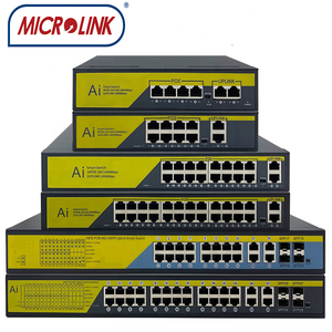 4CH 8CH 16CH 24CH 8 Cổng Gigabit CCTV Mạng PoE Switch 48V 10/100/1000M Ethernet PoE Switch Cho Dahua IP Camera - Product Image 5