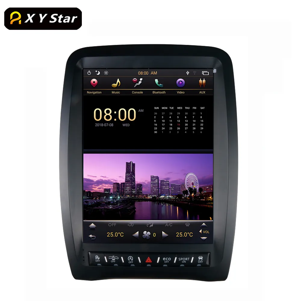 12,1 дюймовый PX6 TLINK Android 10,0 экран радио дисплей Автомобильный Dvd мультимедийный плеер для Dodge Durango
