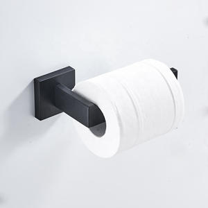 <span class=keywords><strong>Porte</strong></span>-serviettes en acier inoxydable noir à vente chaude sur <span class=keywords><strong>Amazon</strong></span>, <span class=keywords><strong>porte</strong></span>-rouleau de papier toilette <span class=keywords><strong>mural</strong></span> pour salle de bain - Product Image 4